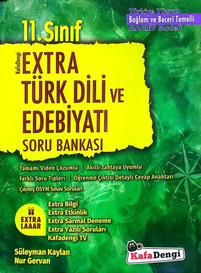 Kafa Dengi 11.Sınıf Extra Türk Dili ve Edebiyatı Soru Bankası (Tümü Video Çözümlü) 2027