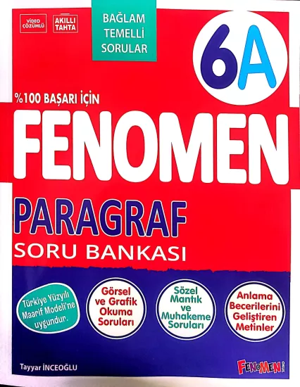 FENOMEN 6.SINIF PARAGRAF (A) SORU BANKASI BAĞLAM TEMELLİ 2027