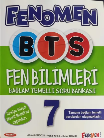 FENOMEN 7 FEN BİLİMLERİ  BAĞLAM TEMELLİ SORU BANKASI 2027