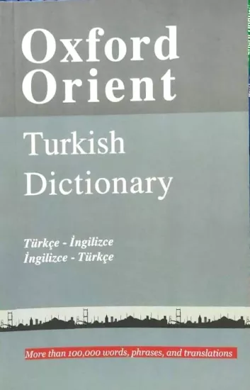 Oxford Yayınları Orient Turkish Dictionary Türkçe Ingilizce Ingilizce Türkçe