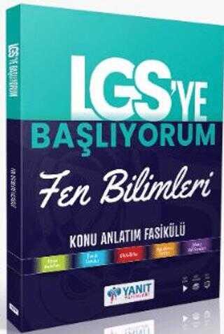 Yanıt Yayınları LGS` ye Başlıyorum Fen Bilimleri Anlatım Fasikülü **YENİ** 2025 