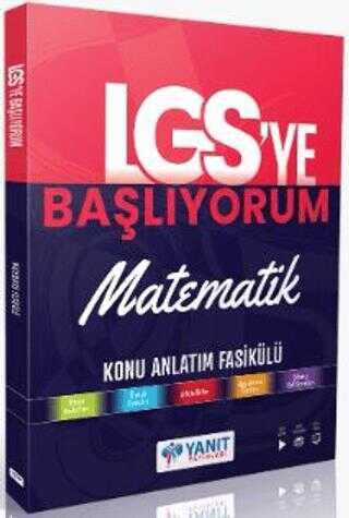 Yanıt Yayınları LGS` ye Başlıyorum Matematik Anlatım Fasikülü **YENİ** 2025