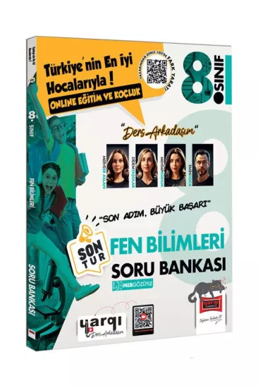 Yargı Ders Arkadaşım 8Sınıf LGS Fen Bilimleri Son Tur Soru Bankası 25-26 YENİ 