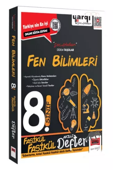 Yargı Ders Arkadaşım 8.Sınıf Fen Bilimleri Fasikül Fasikül Akıllı Defter 25-26 YENİ