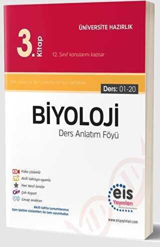 Eis Yayınları YKS - DAF - Biyoloji - 3. Kitap