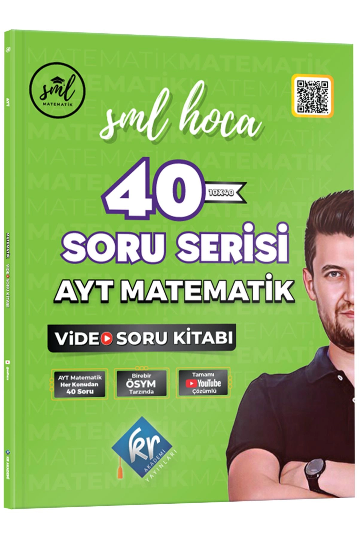 KR AKADEMİ SML Hoca AYT Matematik 40 Soru Serisi Video Soru Kitabı