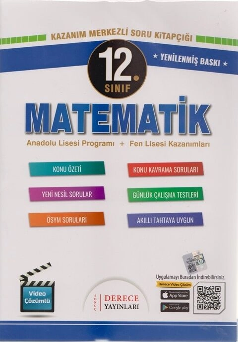 DERECE DERECE 11.SINIF MATEMATİK SET