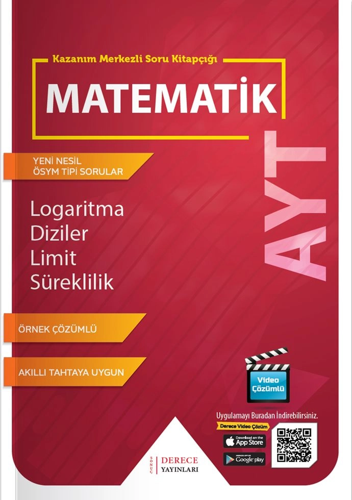 DERECE DRC LOGARİTMA DİZİLER LİMİT & SÜREKLİLİK