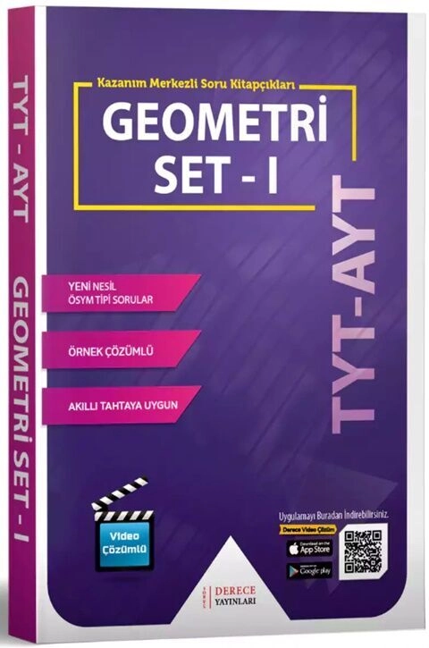 DERECE TYT - AYT  GEOMETRİ SET 1