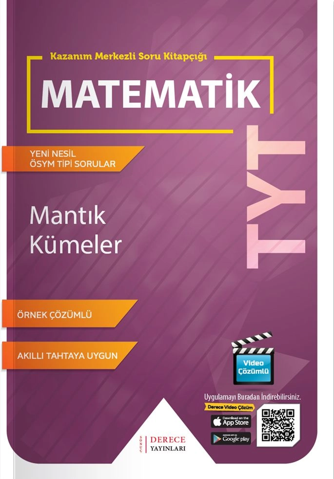 DERECE DRC.MANTIK KÜMELER  - POLİNOMLAR