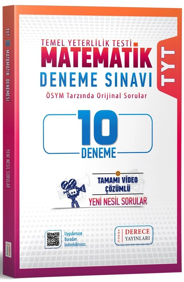 DERECE DRC TYT Matematik 10 lu Deneme