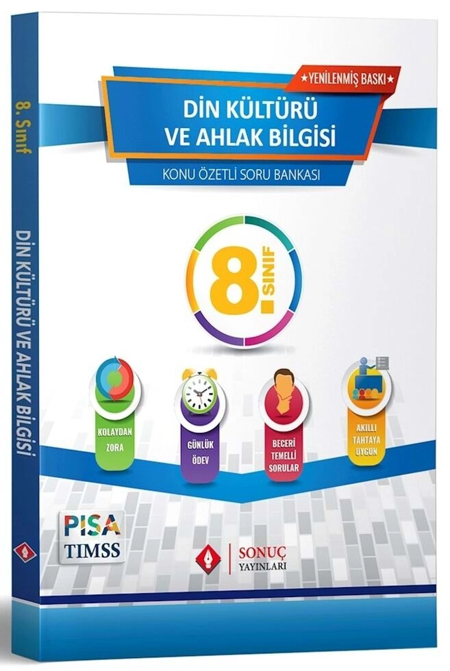 SONUÇ 8.SINIF DİN KÜLTÜRÜ VE AHLAK BİLGİSİ SORU BANKASI