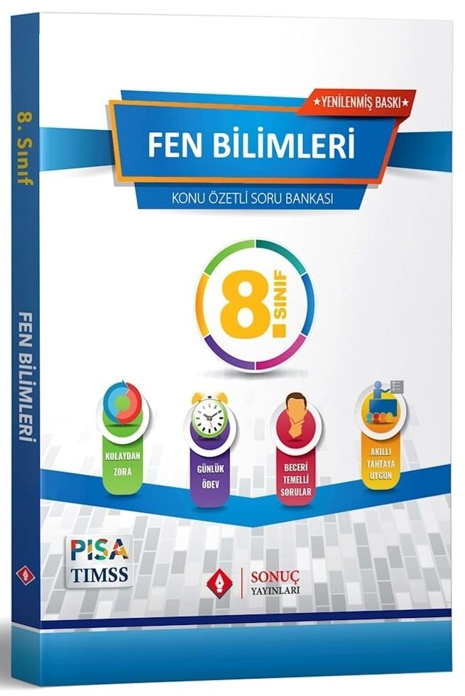 SONUÇ 8.SINIF FEN BİLİMLERİ SORU BANKASI