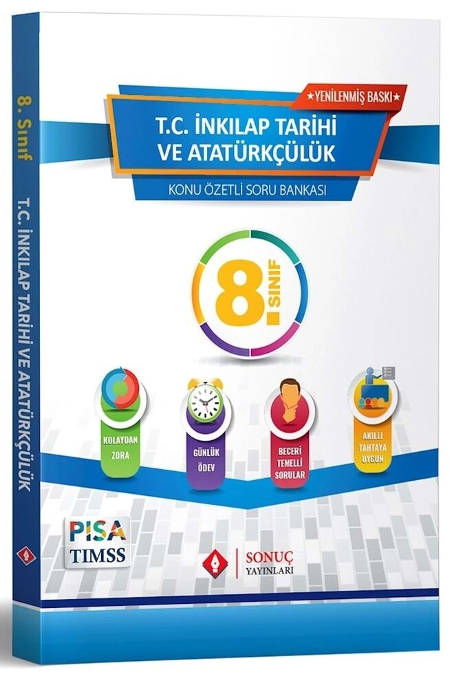 SONUÇ 8.SINIF İNKILAP TARİHİ VE ATATÜRKÇÜLÜK SORU BANKASI