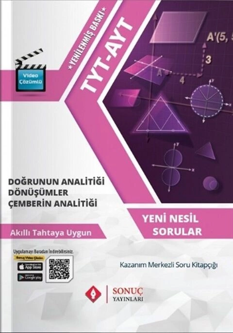 SONUÇ TYT - AYT DOĞRUNUN VE ÇEMBERİN ANALİTİĞİ & DÖNÜŞÜMLER