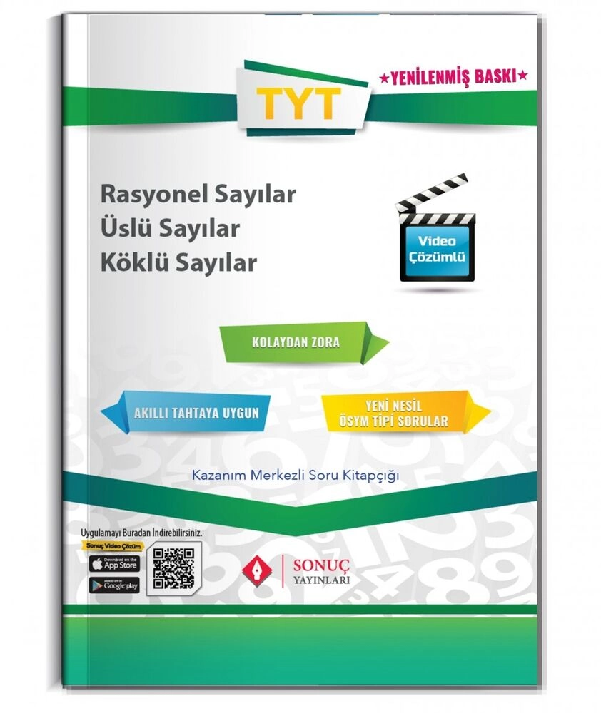 SONUÇ TYT  RASYONEL ÜSLÜ-KÖKLÜ SAYILAR
