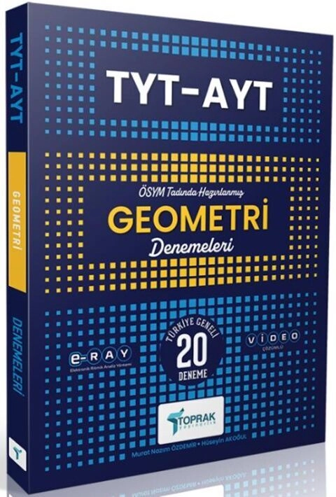 TOPRAK TYT-AYT GEOMETRİ DENEME KİTABI (GÜNCEL)