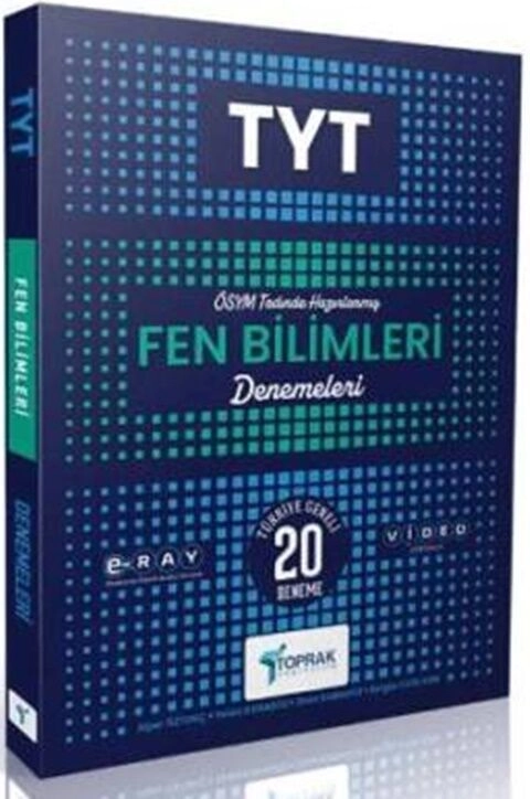 TOPRAK TYT FEN BİLİMLERİ DENEME KİTABI (GÜNCEL)