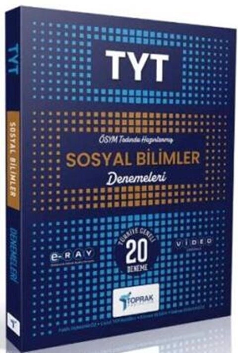 TOPRAK TYT SOSYAL BİLİMLER DENEME KİTABI (GÜNCEL)