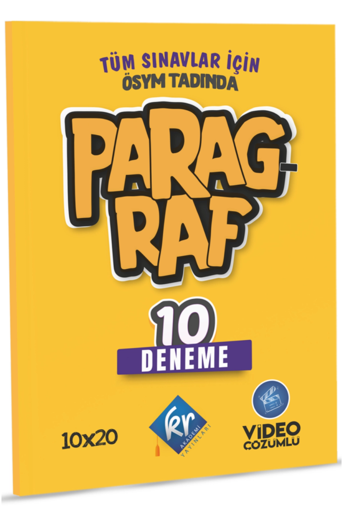 KR AKADEMİ Tüm Sınavlar için Paragraf 10 Deneme Video Çözümlü