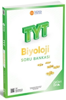 ÜçDörtBeş TYT Biyoloji Soru Bankası GÜNCEL BASKI 