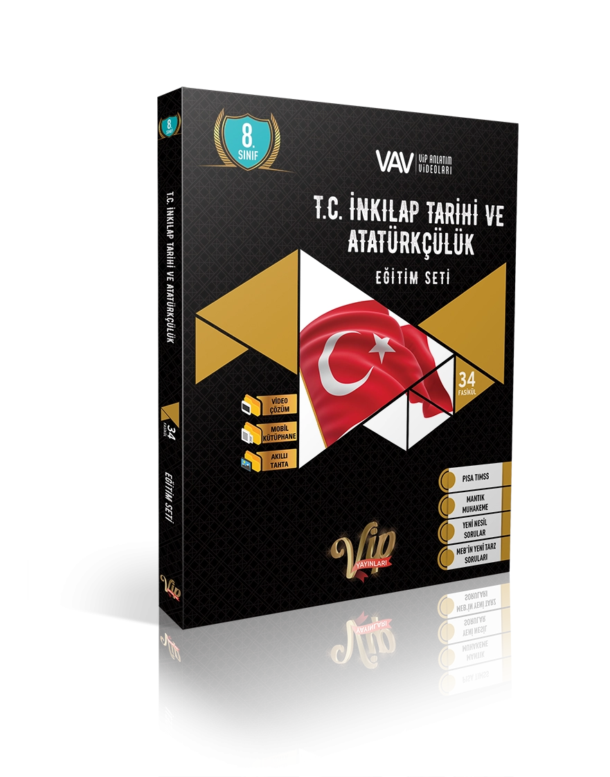 VİP 8. Sınıf T.C. İnkılap ve Atatürkçülük Eğitim Seti