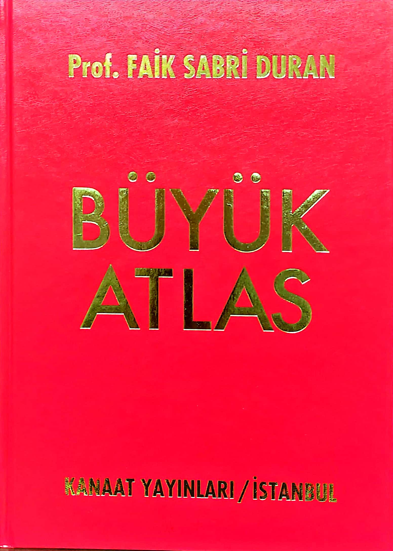 Kanaat Büyük Atlas Ciltli