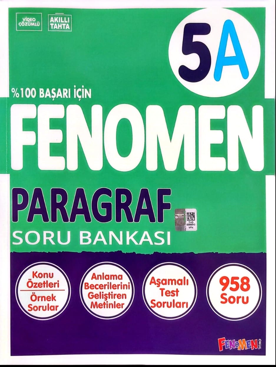 Fenomen 5 Paragraf Soru Bankası (A) **YENİ**2025