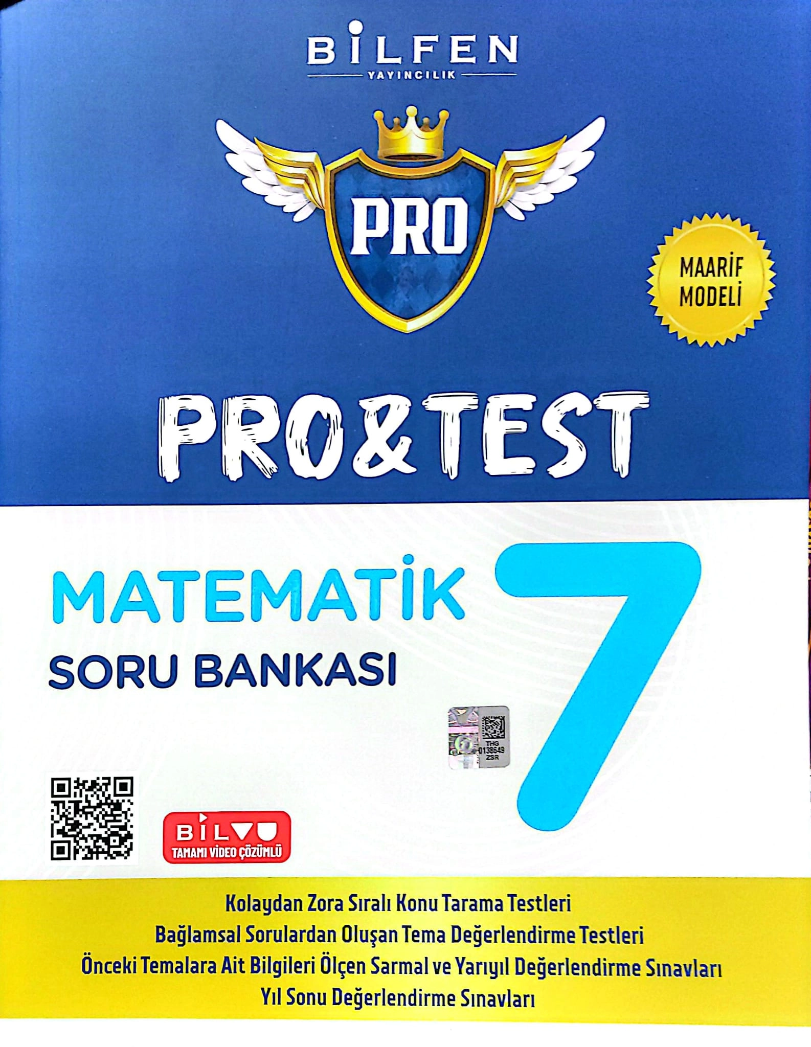 Bilfen 7. Sınıf Pro Pro&Test Matematik Soru Bankası  2027