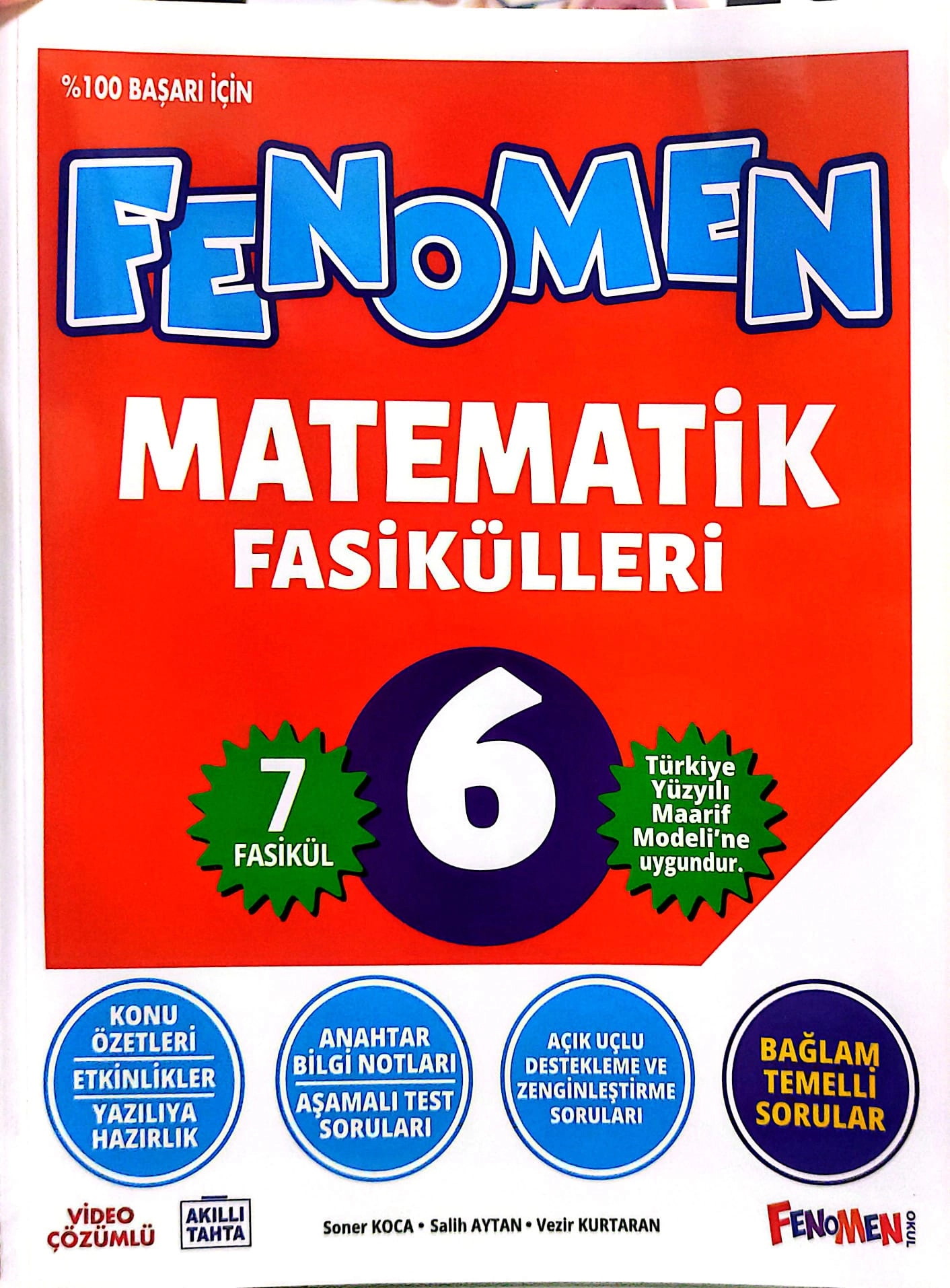 Fenomen Okul Yayınları 6. Sınıf Matematik Fasikül Seti 2027 