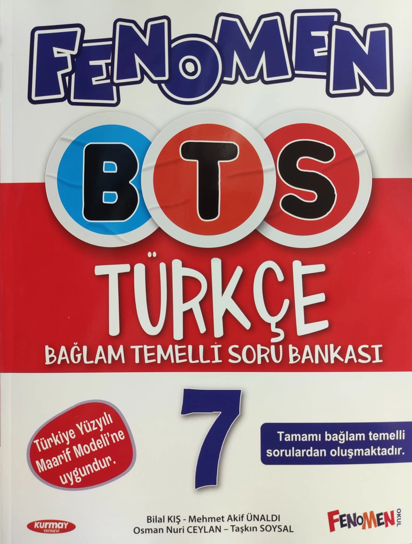 FENOMEN 7 TÜRKÇE BAĞLAM TEMELLİ SORU BANKASI 2027
