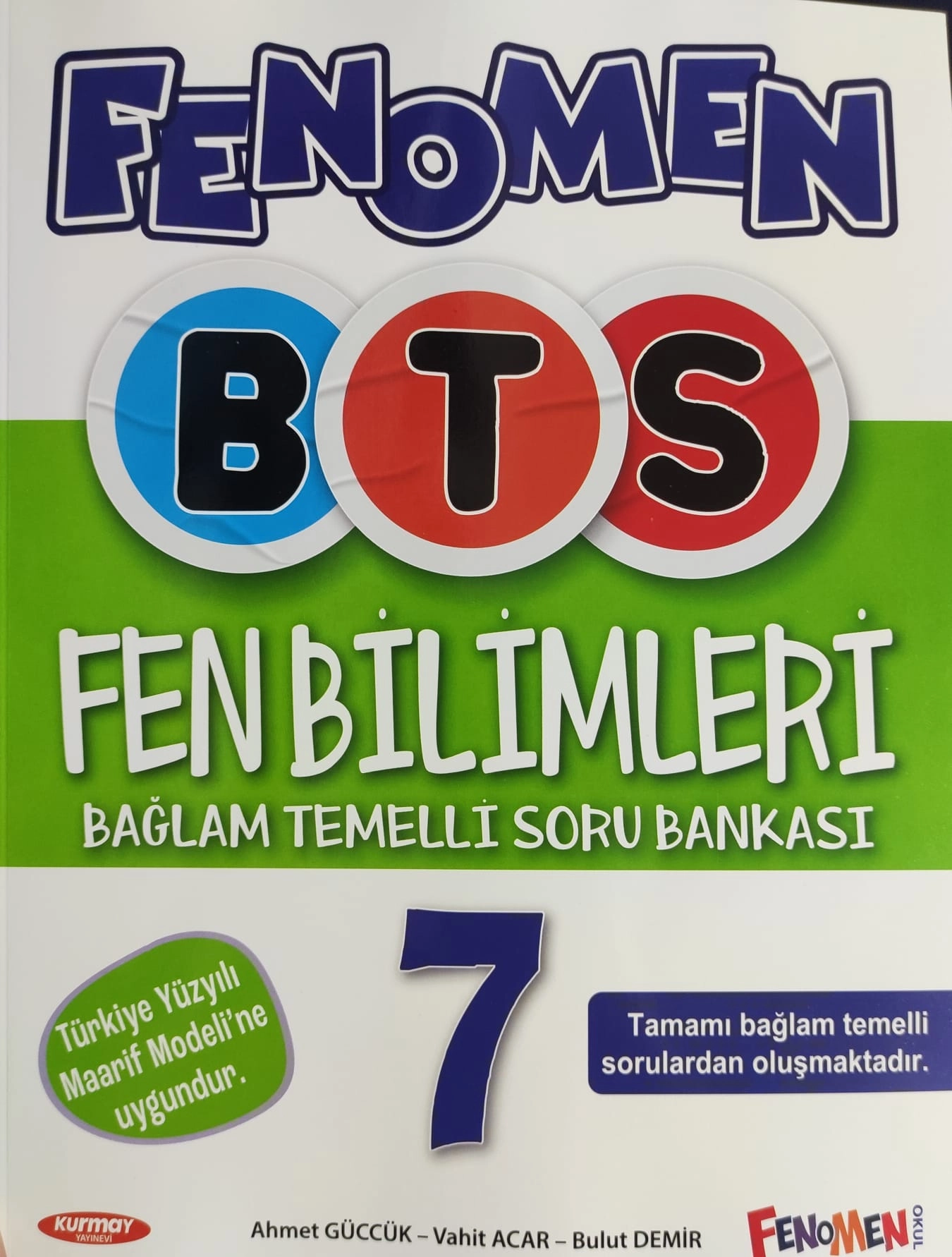 FENOMEN 7 FEN BİLİMLERİ  BAĞLAM TEMELLİ SORU BANKASI 2027