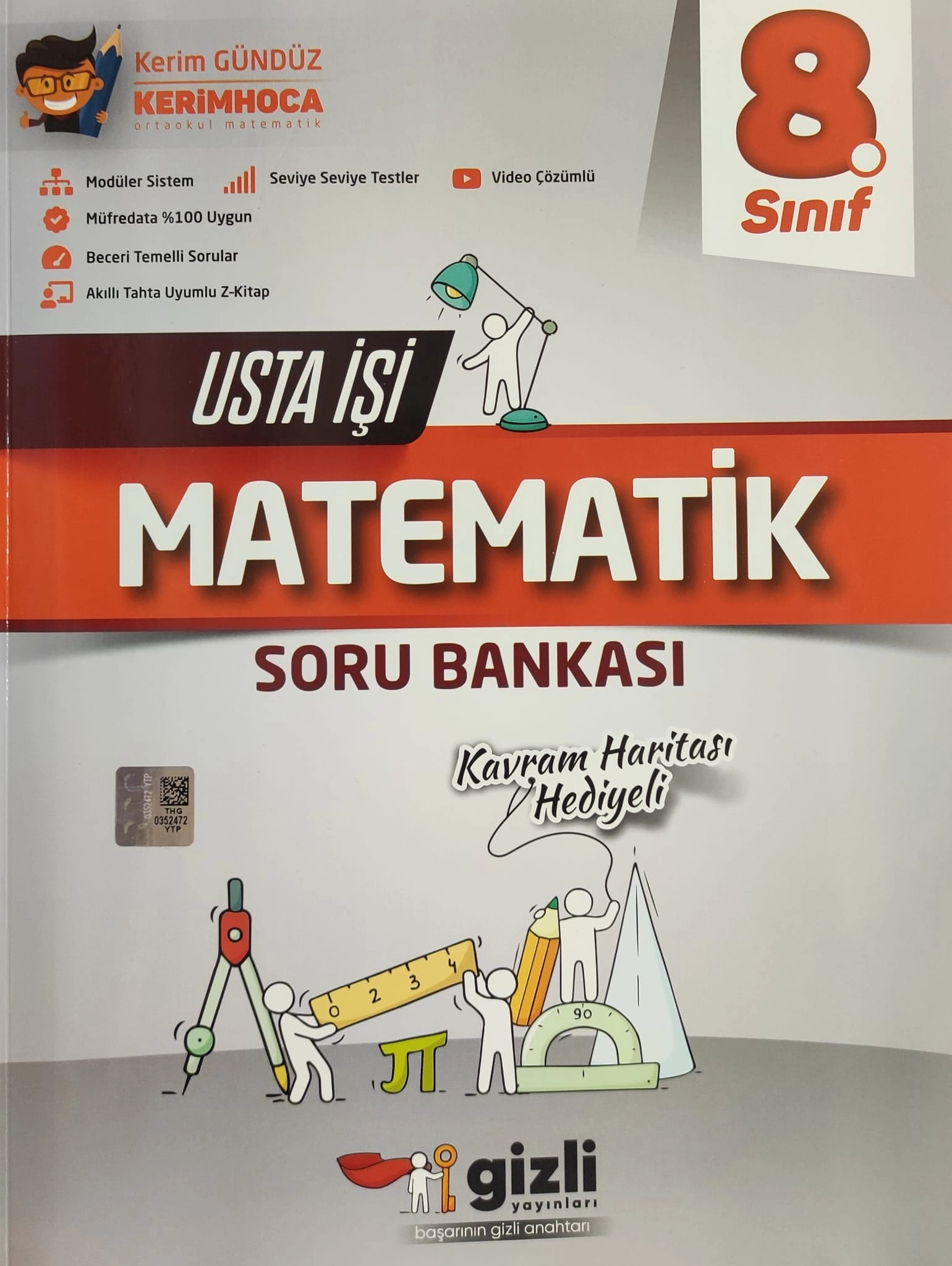 Gizli Yayınları 8. Sınıf LGS Matematik Soru Bankası