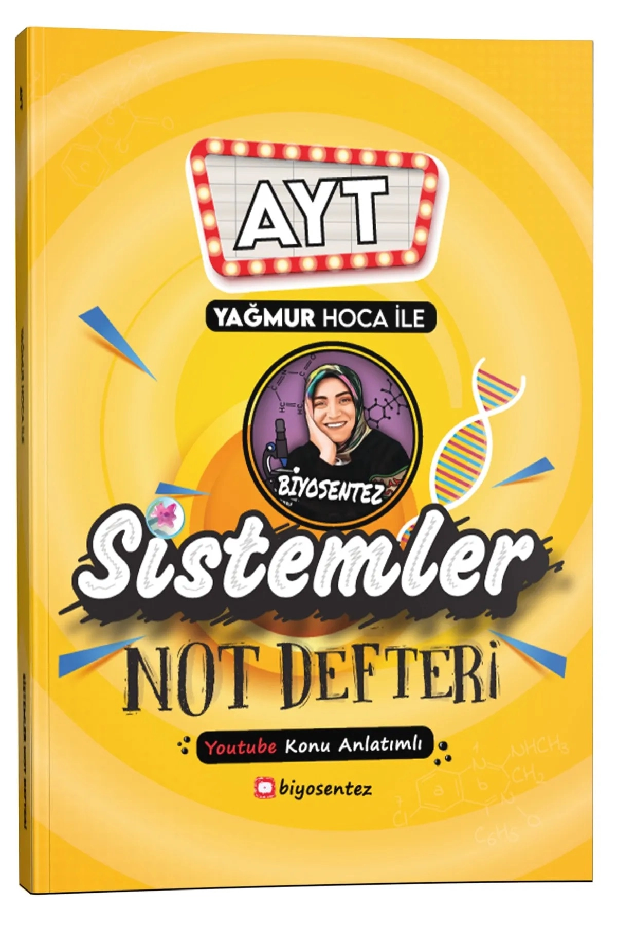 KR AKADEMİ Yağmur Hoca ile AYT Biyosentez Sistemler Not Defteri Tamamı El Yazılı