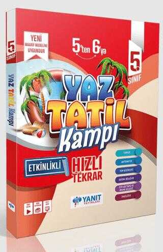 Yanıt 5. Sınıf Yaz Tatil Kitabı 2025 YENİ !