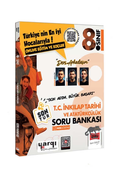 Yargı Ders Arkadaşım 8Sınıf LGS TC İnkılap Tarihi ve Atatürkçülük Son Tur Soru Bankası 2025-26 YENİ