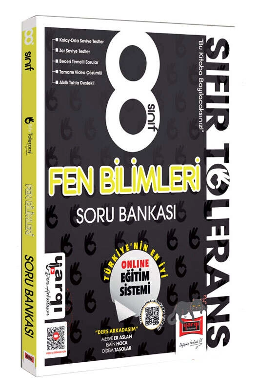 Yargı Ders Arkadaşım 8Sınıf Sıfır Tolerans Fen Bilimleri Soru Bankası 2025-26 YENİ