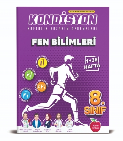 NEWTON 8.SINIF KONDİSYON HAFTALIK KAZANIM DENEMELERİ 37 HAFTA FEN BİLİMLERİ
